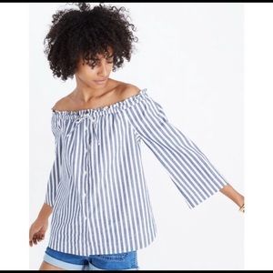 Madewell NWT off the shoulder top